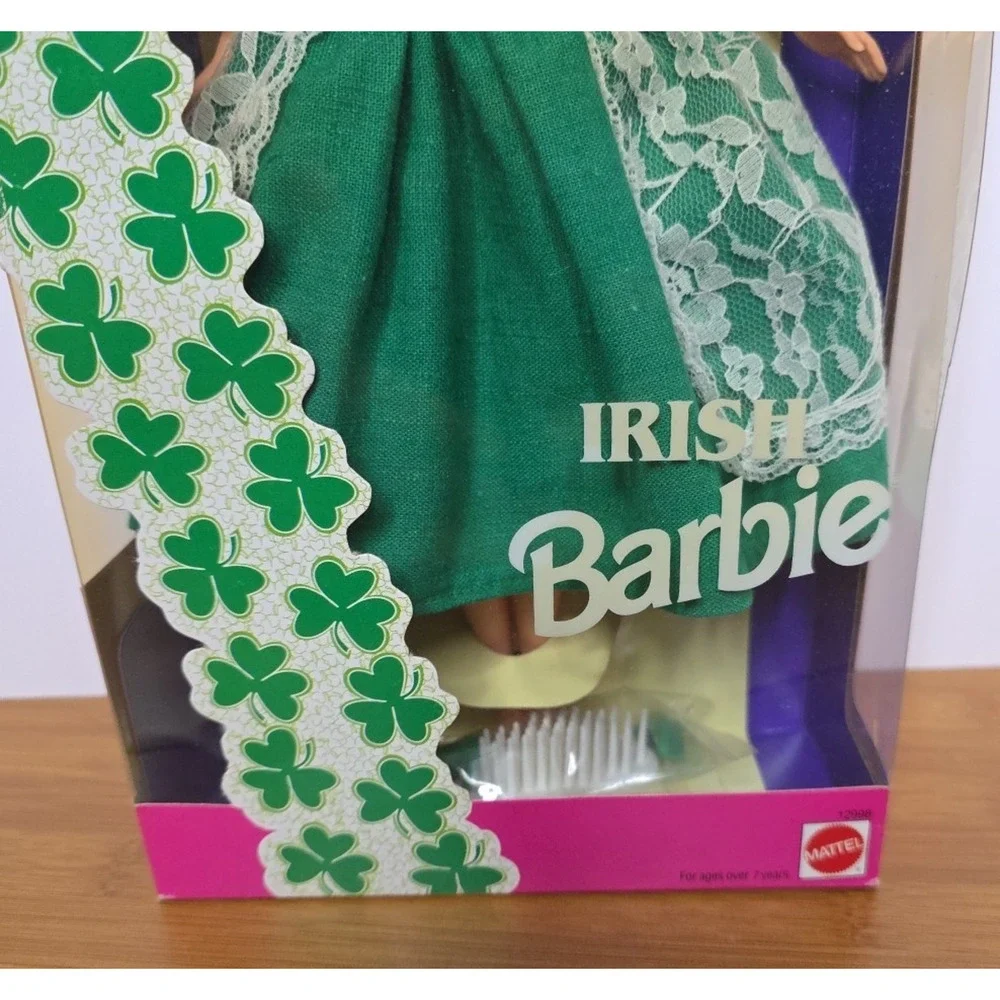Dolls Of The World Irish Barbie 1994 Special Edition #12998 NRFB Vintage Collect